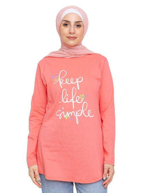 Bubblegum Printed Long - Sleeve Design 22 - Khotwh